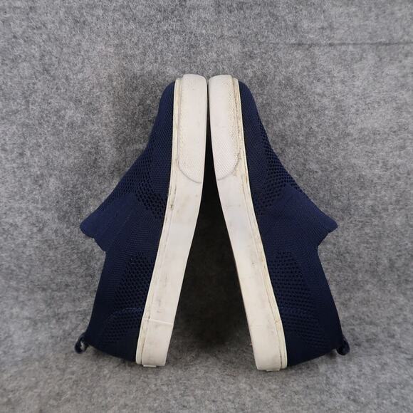 Old Navy Shoes Kids 3 Slip On Sneakers Boy Girl Knit Stretch Casual Blue Comfort - Picture 8 of 10